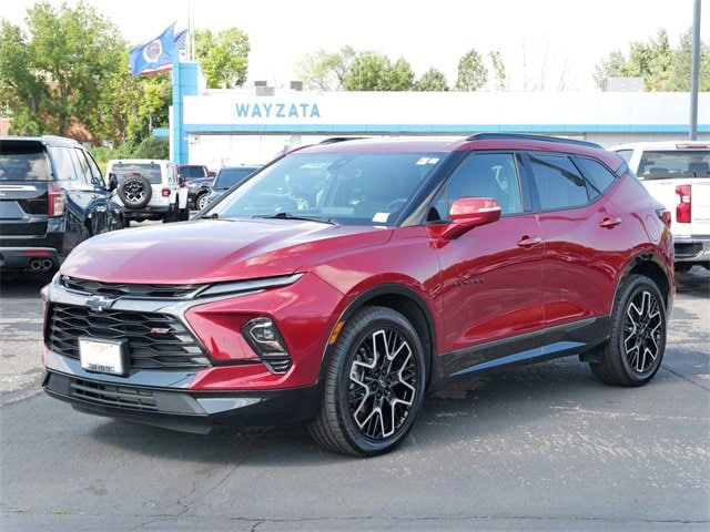 Used 2023 Chevrolet Blazer RS with VIN 3GNKBKRS7PS172068 for sale in Wayzata, Minnesota