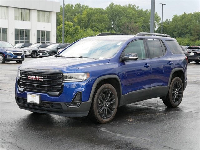 Used 2023 GMC Acadia SLT with VIN 1GKKNULS9PZ129105 for sale in Wayzata, Minnesota