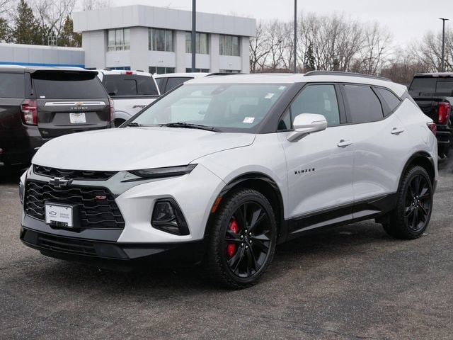 Used 2022 Chevrolet Blazer RS with VIN 3GNKBKRS7NS119061 for sale in Wayzata, Minnesota