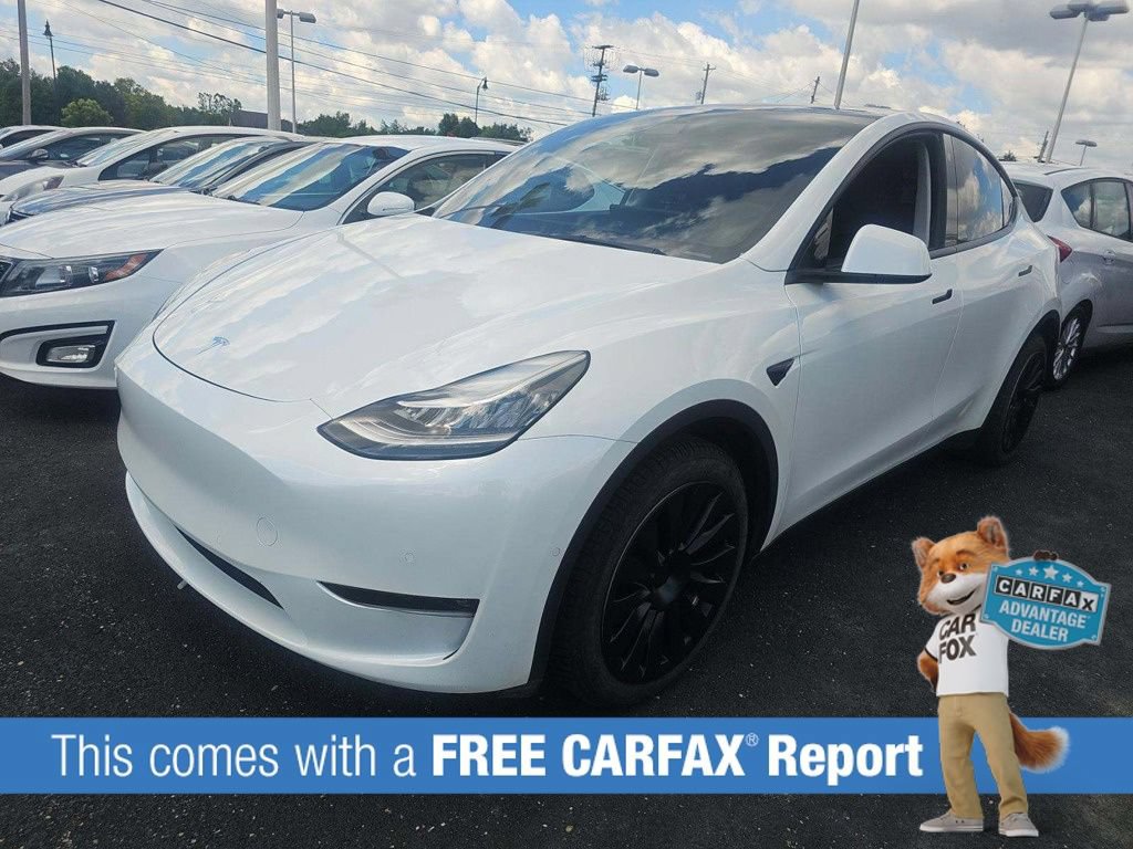 Used 2021 Tesla Model Y Long Range with VIN 5YJYGDEEXMF253814 for sale in Wayzata, MN