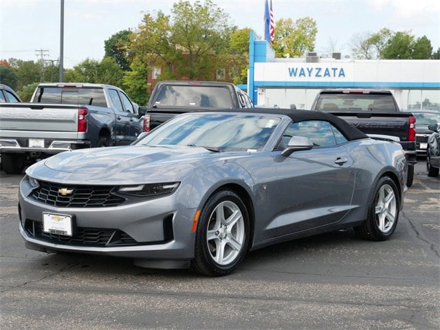 Used 2019 Chevrolet Camaro 1LT with VIN 1G1FB3DS8K0154047 for sale in Wayzata, Minnesota