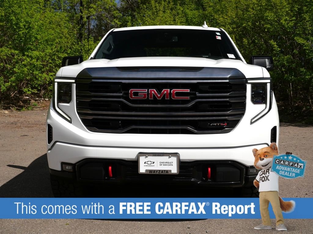 Used 2022 GMC Sierra 1500 AT4 with VIN 1GTPUEEL4NZ591777 for sale in Wayzata, Minnesota