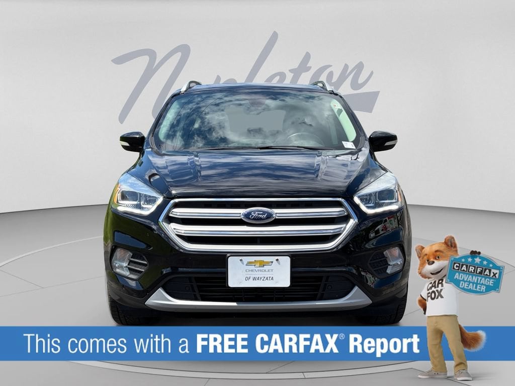 Used 2018 Ford Escape Titanium with VIN 1FMCU9J92JUB88593 for sale in Wayzata, Minnesota
