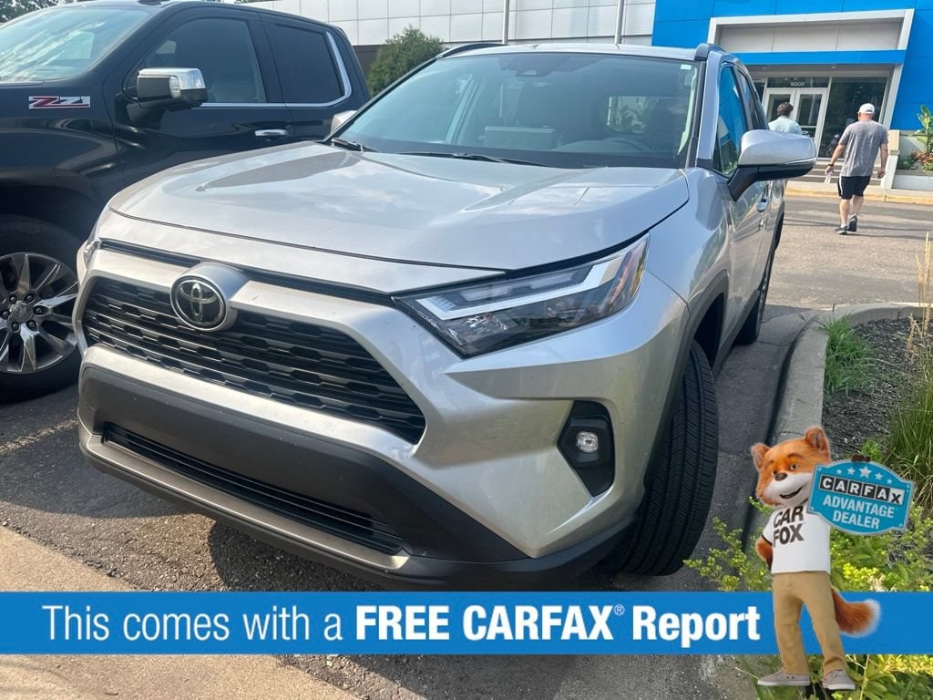 Used 2025 Toyota RAV4 XLE Premium with VIN 2T3A1RFV3SW610580 for sale in Wayzata, Minnesota