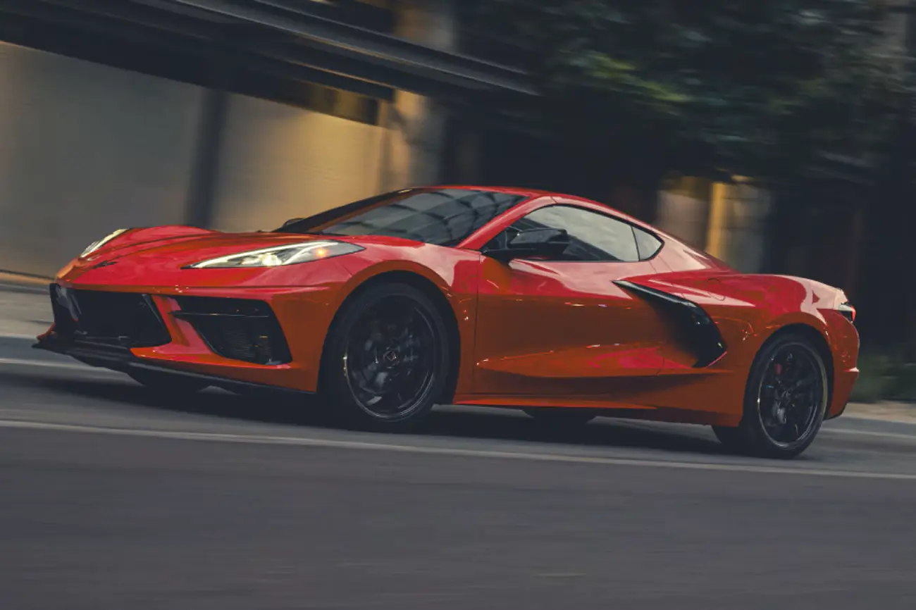 Red Chevy Corvette Stingray