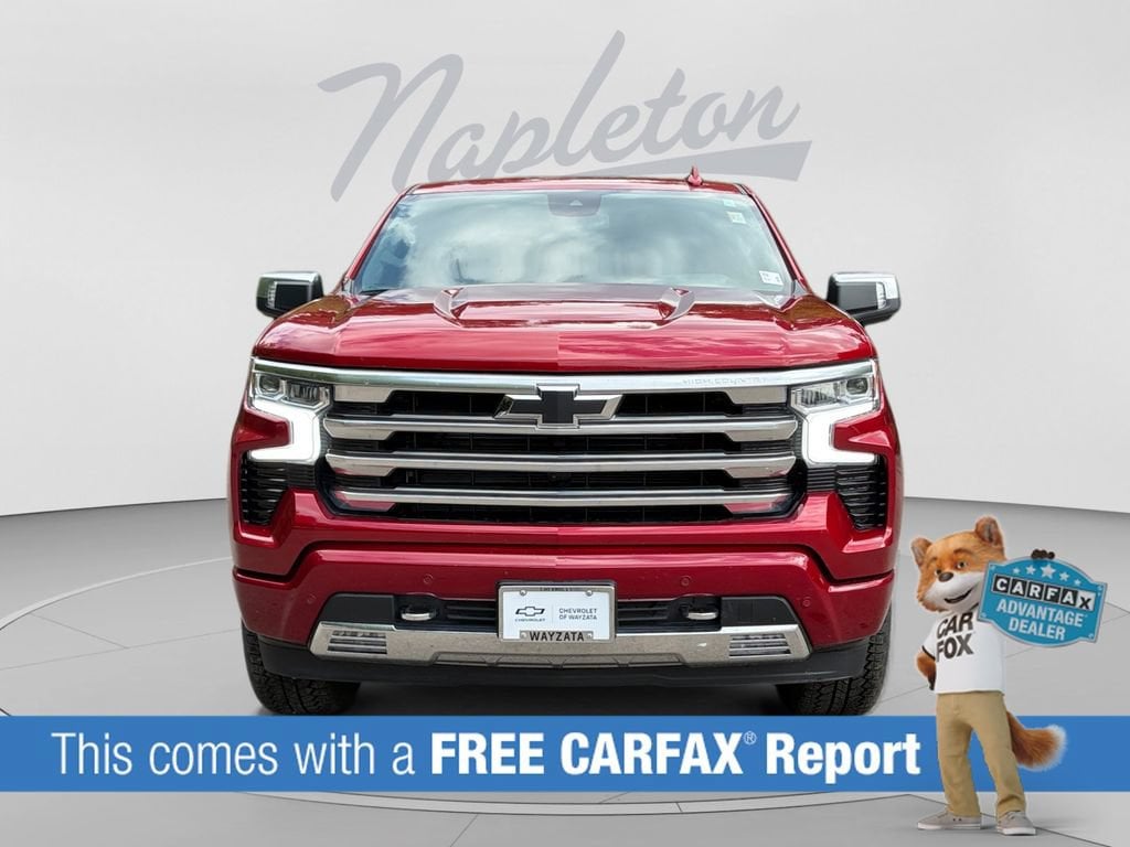 Used 2025 Chevrolet Silverado 1500 High Country with VIN 3GCUKJED1SG378551 for sale in Wayzata, Minnesota