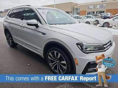 Used 2021 Volkswagen Tiguan SEL Premium R-Line with VIN 3VV4B7AX9MM122425 for sale in Wayzata, Minnesota