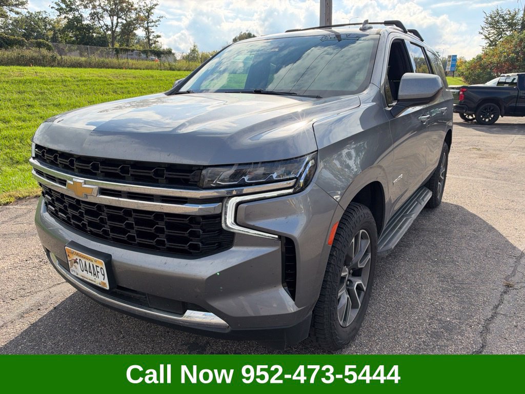 Used 2021 Chevrolet Tahoe LS with VIN 1GNSKMKD2MR483798 for sale in Wayzata, Minnesota