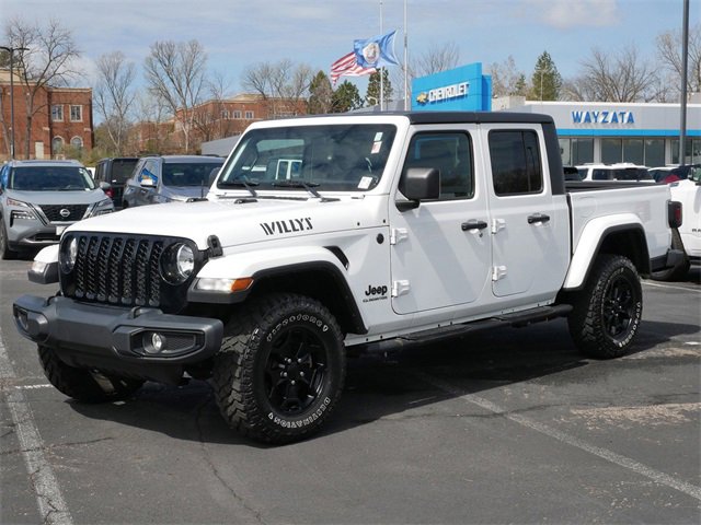 Used 2022 Jeep Gladiator WILLYS with VIN 1C6HJTAG2NL121493 for sale in Wayzata, Minnesota