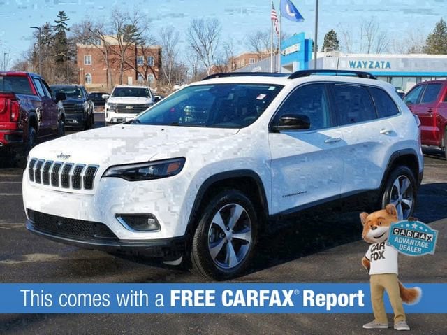 Used 2022 Jeep Cherokee Limited with VIN 1C4PJMDX1ND512943 for sale in Wayzata, Minnesota