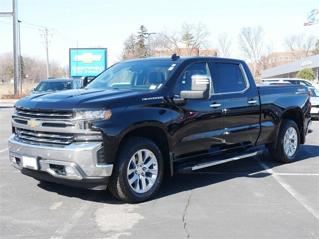 Used 2021 Chevrolet Silverado 1500 LTZ with VIN 1GCUYGEL5MZ299332 for sale in Wayzata, Minnesota