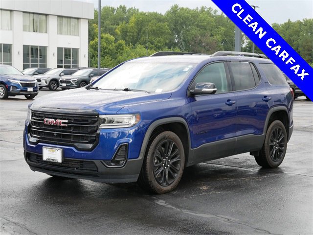 Used 2023 GMC Acadia SLT with VIN 1GKKNULS9PZ129105 for sale in Wayzata, Minnesota