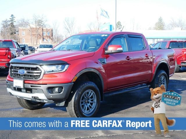 Used 2020 Ford Ranger Lariat with VIN 1FTER4FH4LLA96833 for sale in Wayzata, Minnesota