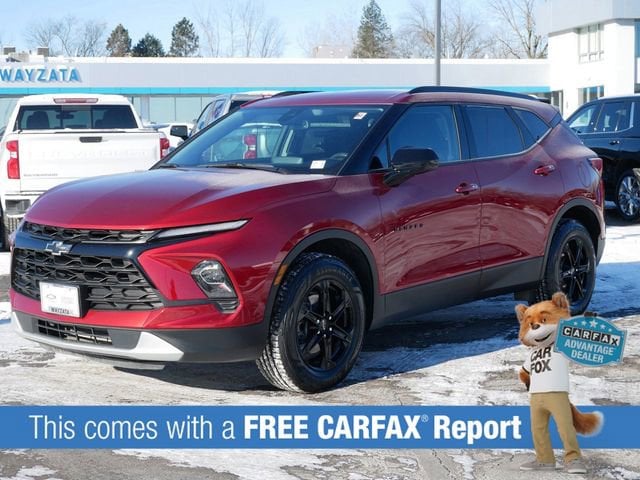 Used 2023 Chevrolet Blazer 2LT with VIN 3GNKBHR40PS131589 for sale in Wayzata, Minnesota