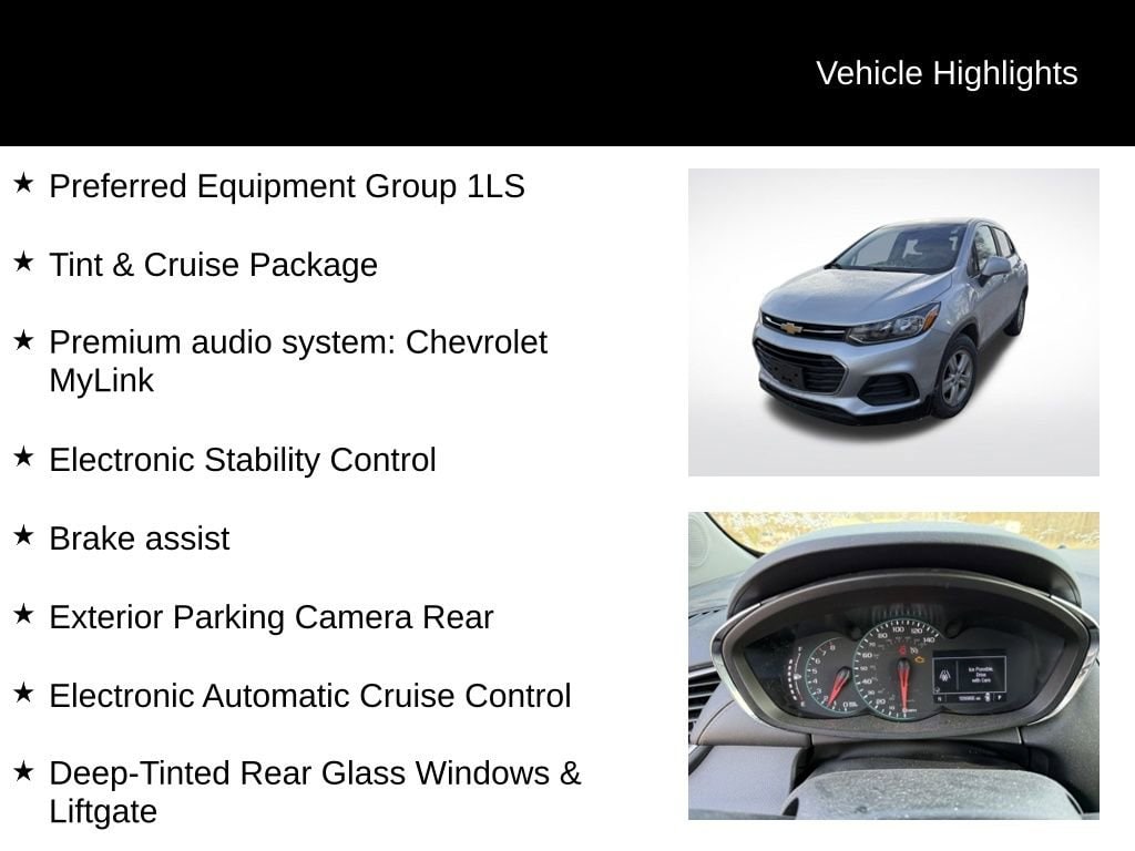 Used 2020 Chevrolet Trax LS SUV