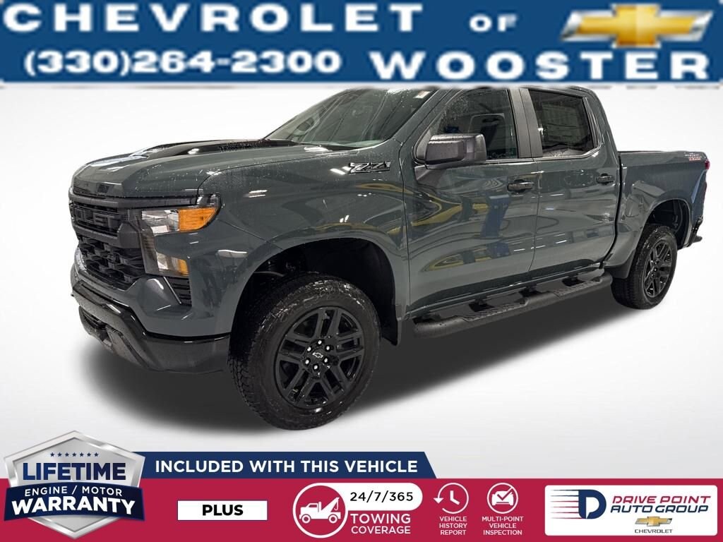 New 2026 Chevrolet Silverado 1500 Custom Trail Boss Truck