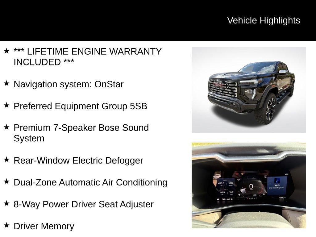 Used 2024 GMC Canyon Denali Truck