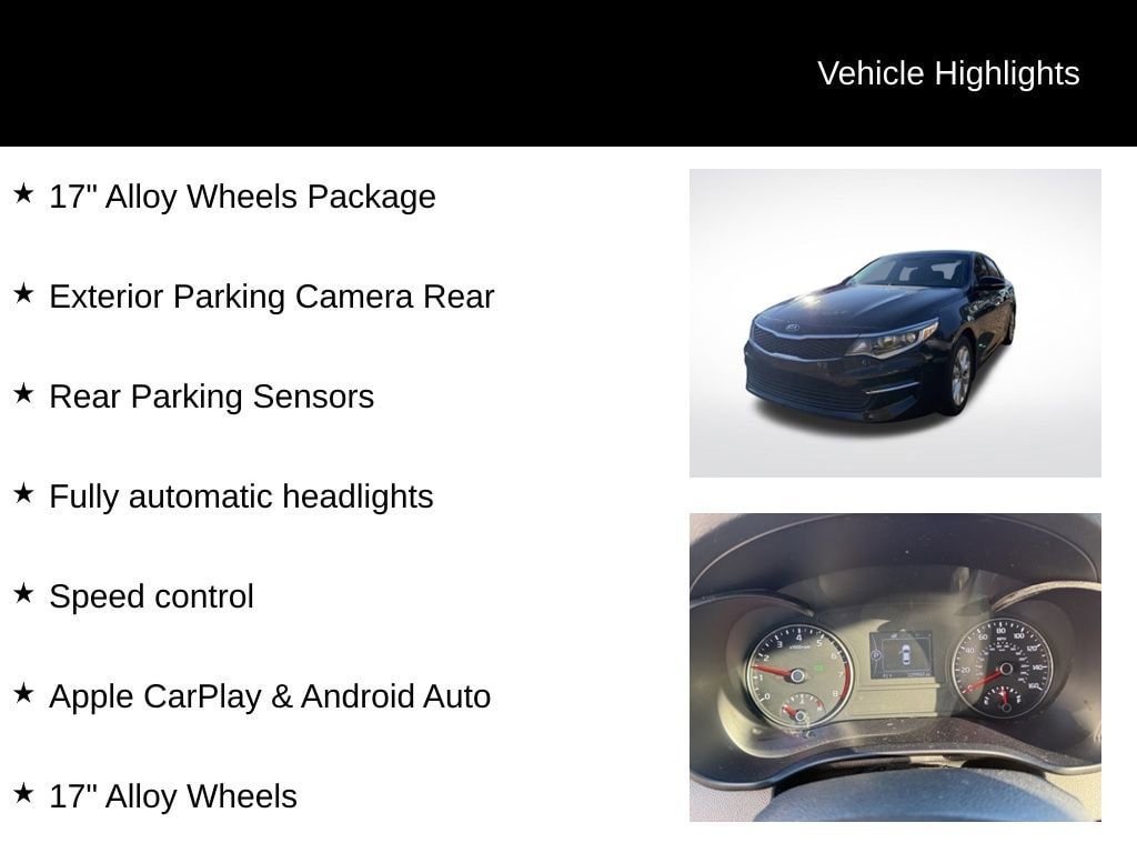 Used 2018 Kia Optima LX