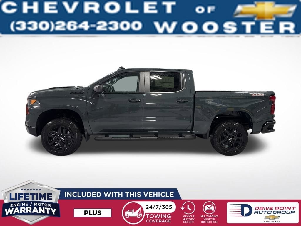 New 2026 Chevrolet Silverado 1500 Custom Trail Boss Truck