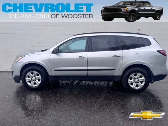 Used 2013 Chevrolet Traverse LS with VIN 1GNKRFKD8DJ105183 for sale in Wooster, OH