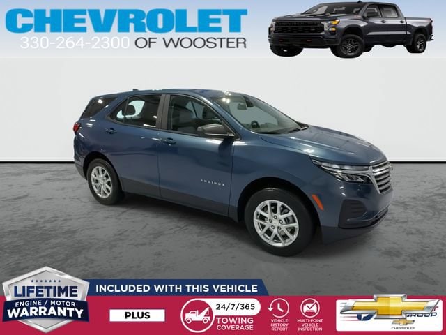 Used 2024 Chevrolet Equinox LS with VIN 3GNAXSEG8RL350534 for sale in Wooster, OH