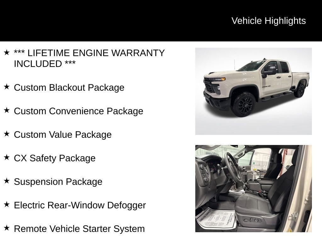 New 2026 Chevrolet Silverado 2500 HD Custom Truck