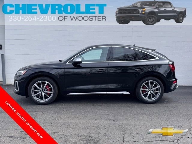 Used 2022 Audi SQ5 Sportback Prestige with VIN WA134AFY9N2038403 for sale in Wooster, OH
