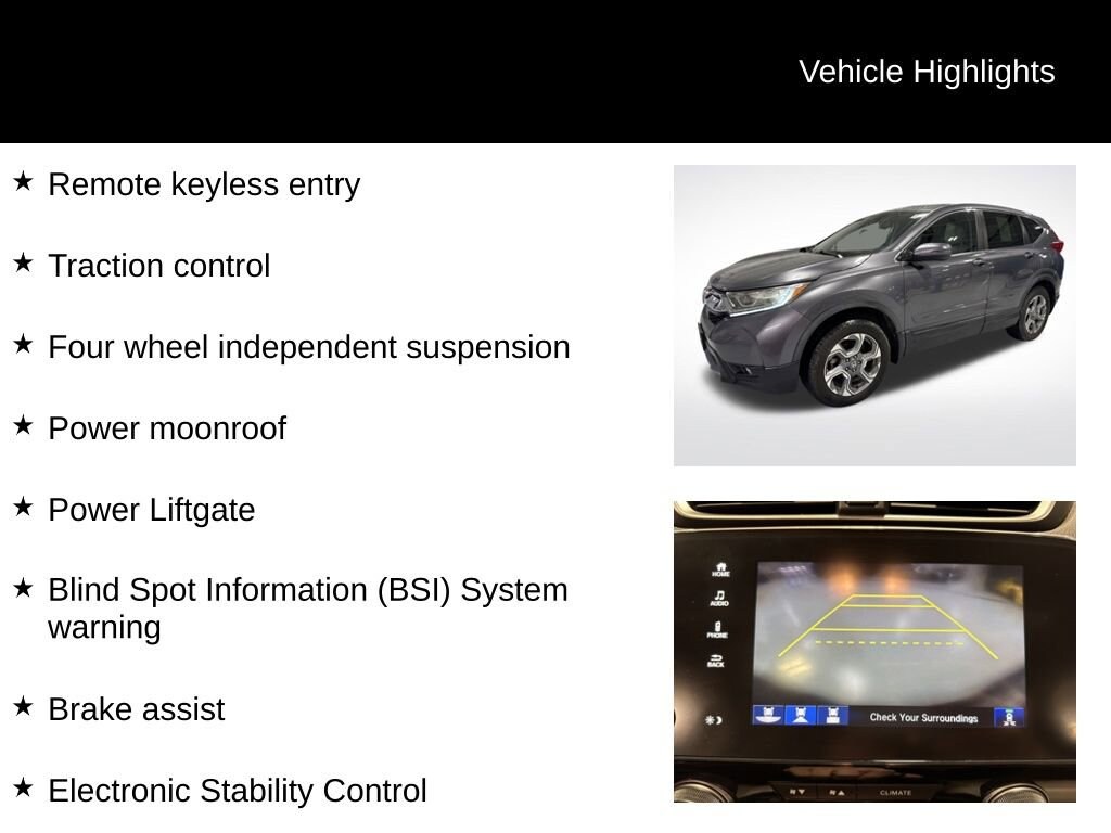 Used 2017 Honda CR-V EX-L