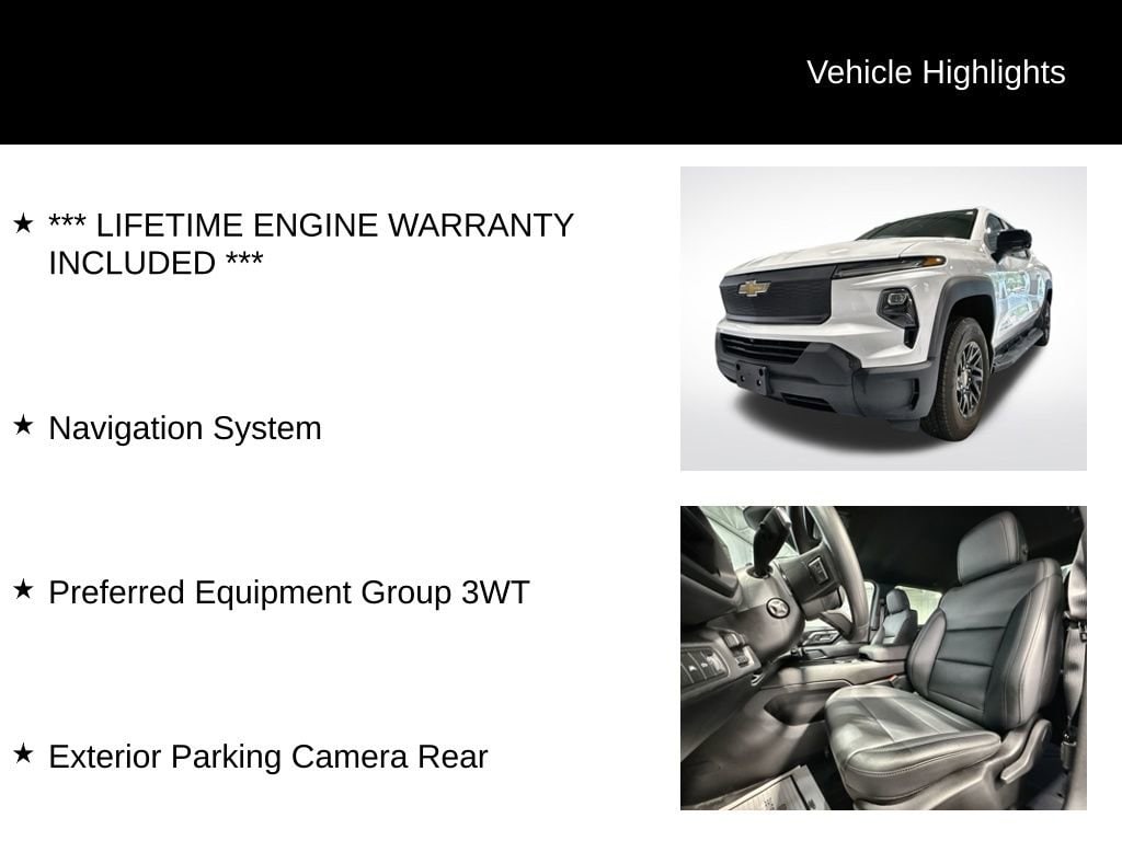 Used 2024 Chevrolet Silverado EV Work Truck with VIN 1GC10UED5RU200417 for sale in Wooster, OH