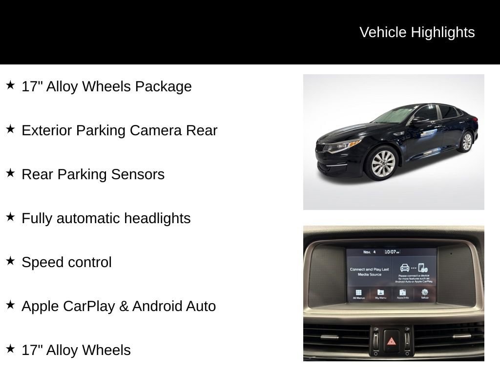 Used 2018 Kia Optima LX