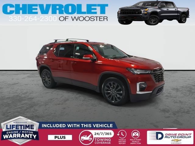Used 2023 Chevrolet Traverse RS with VIN 1GNEVJKW6PJ128401 for sale in Wooster, OH