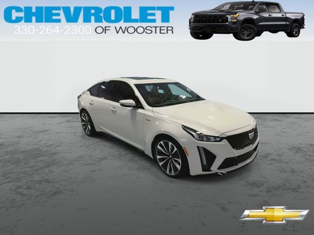 Used 2023 Cadillac CT5 V-Series Blackwing with VIN 1G6DY5R60P0860556 for sale in Wooster, OH
