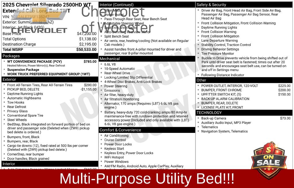 2025 Chevrolet Silverado 2500HD