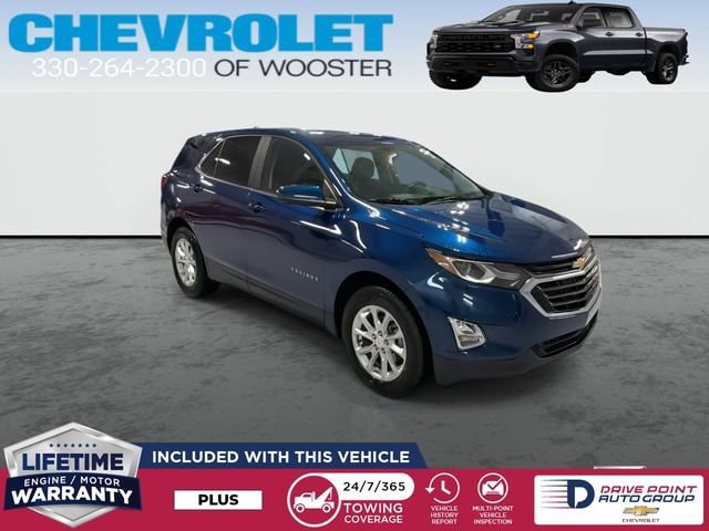 Used 2021 Chevrolet Equinox LT with VIN 2GNAXKEV6M6136802 for sale in Wooster, OH