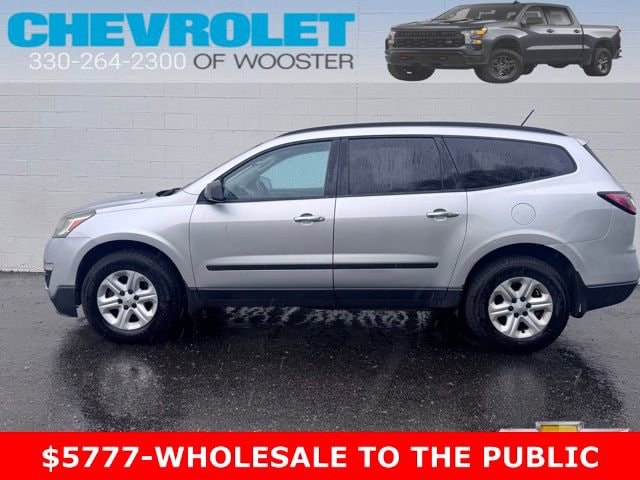 Used 2013 Chevrolet Traverse LS with VIN 1GNKRFKD8DJ105183 for sale in Wooster, OH