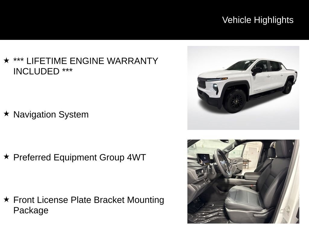 Used 2024 Chevrolet Silverado EV Work Truck Truck