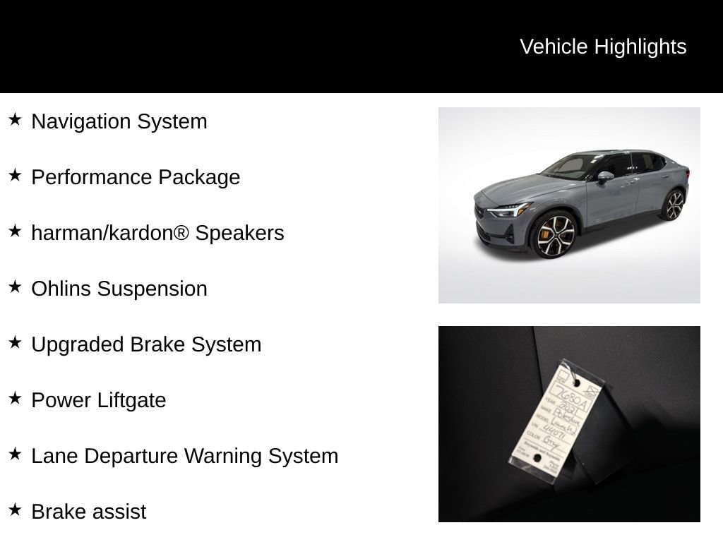 Used 2021 Polestar 2 Launch Edition