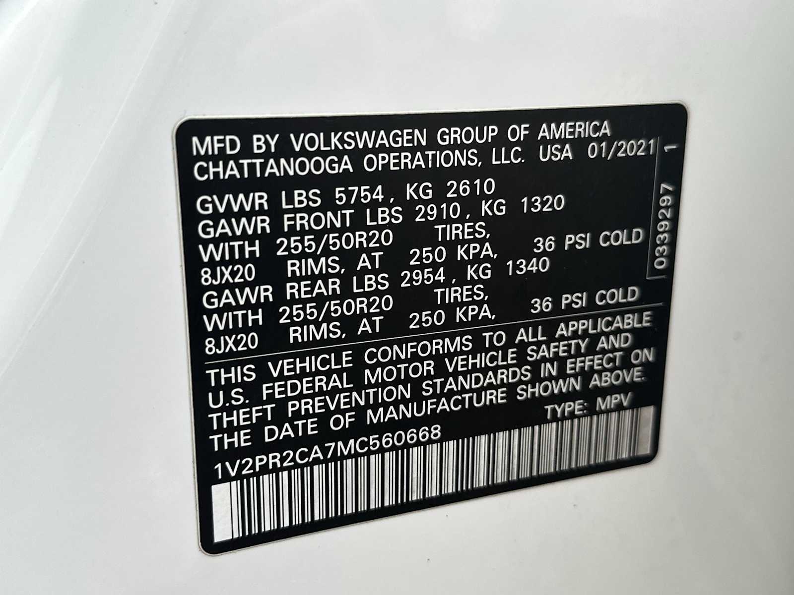 Thumbnail: 2021 Volkswagen Atlas - 27