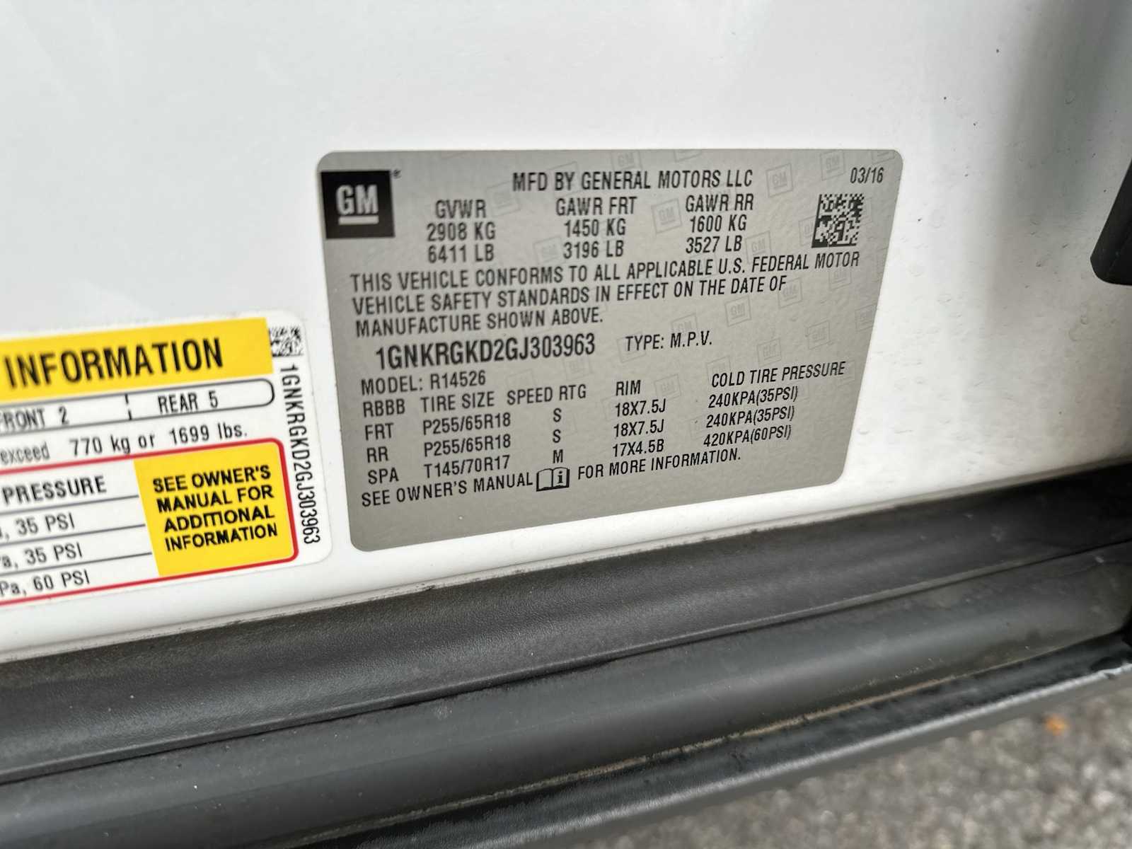 Thumbnail: 2016 Chevrolet Traverse - 27