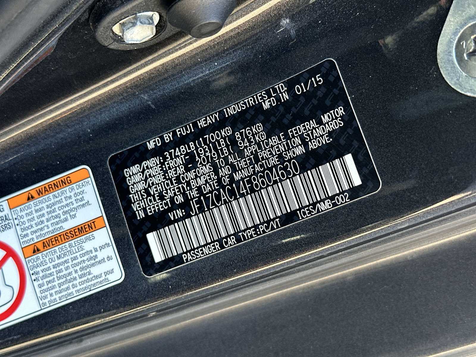 Thumbnail: 2015 Subaru BRZ - 27