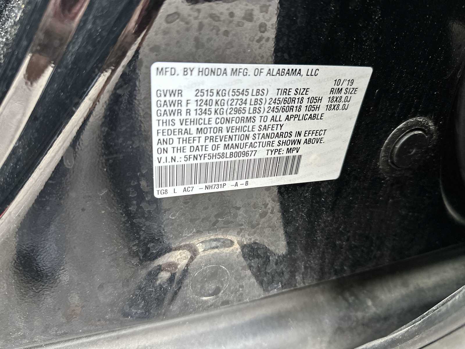 Thumbnail: 2020 Honda Pilot - 27