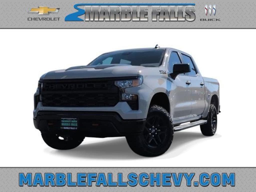 New 2026 Chevrolet Silverado 1500 Custom Trail Boss Truck