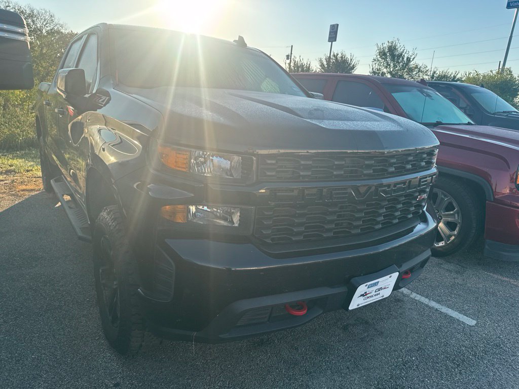 Used 2021 Chevrolet Silverado 1500 Custom Trail Boss Truck Crew Cab