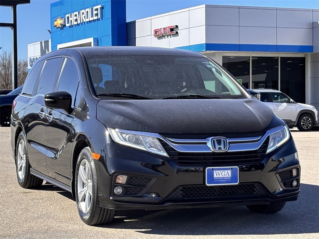 Used 2019 Honda Odyssey EX-L with VIN 5FNRL6H79KB089669 for sale in Corsicana, TX