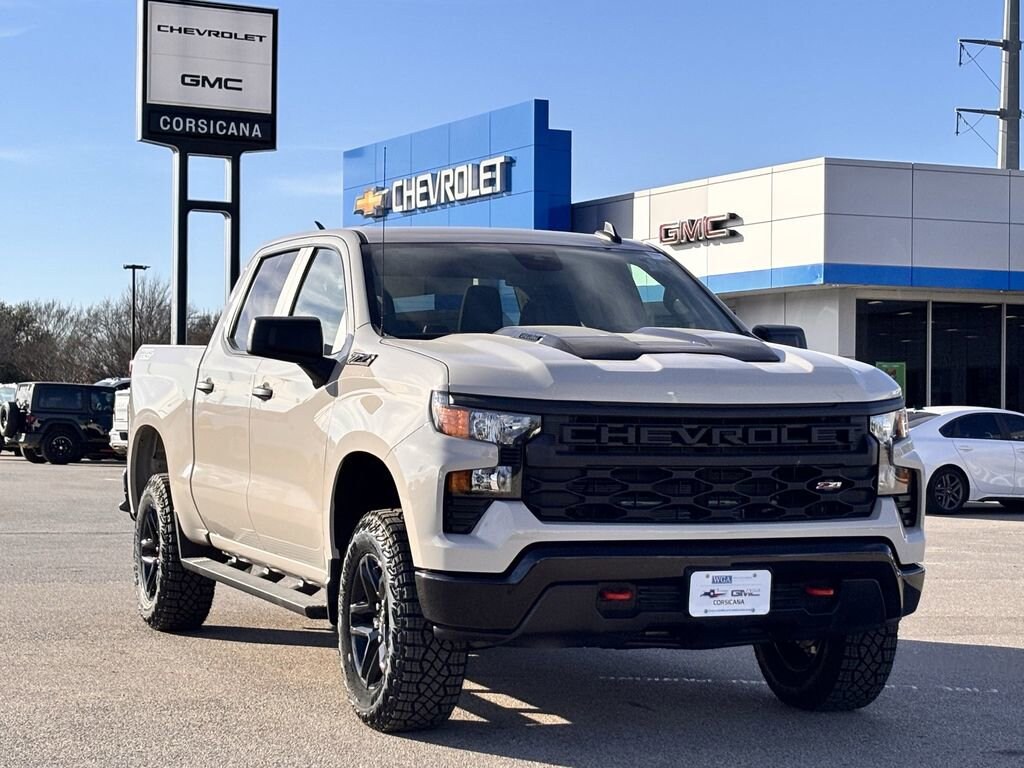 New 2026 Chevrolet Silverado 1500 Custom Trail Boss Truck