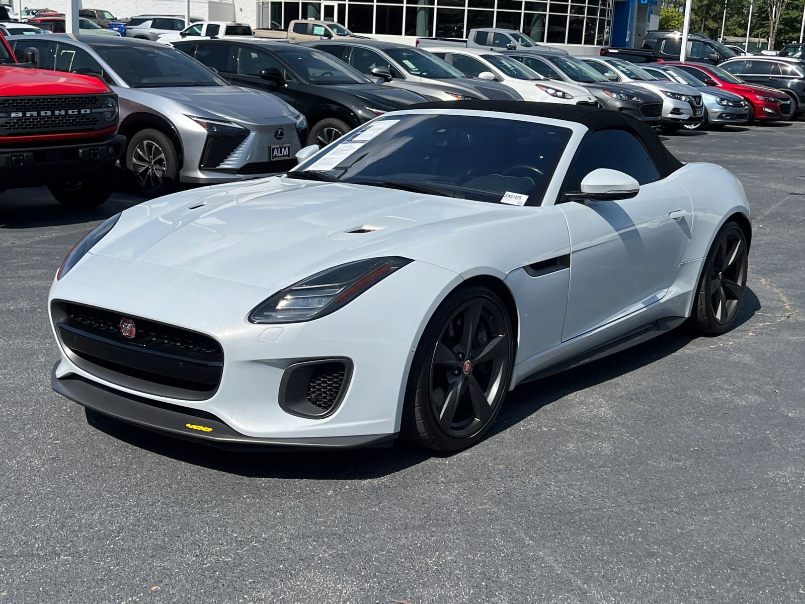 Used 2018 Jaguar F-TYPE 400 SPORT with VIN SAJD85GVXJCK51425 for sale in Union City, GA