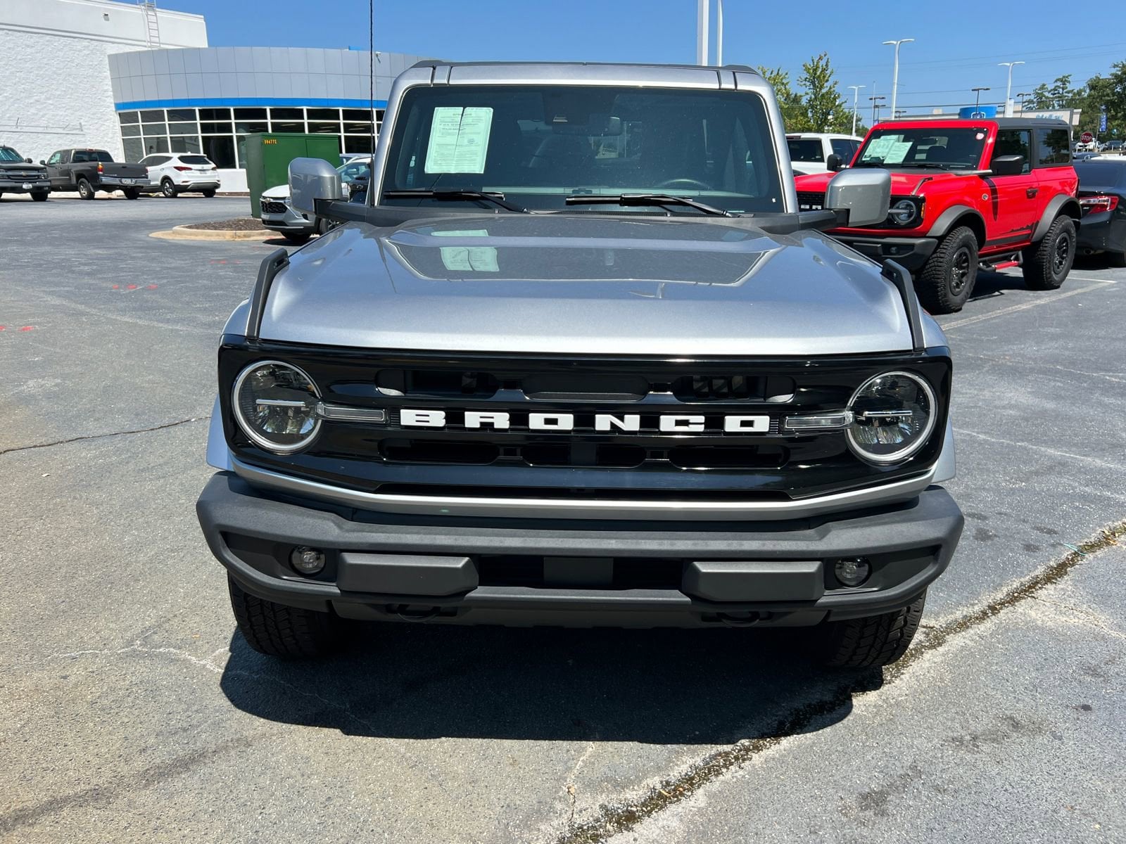 Used 2023 Ford Bronco 2-Door Outer Banks with VIN 1FMDE5CP3PLB22221 for sale in Union City, GA