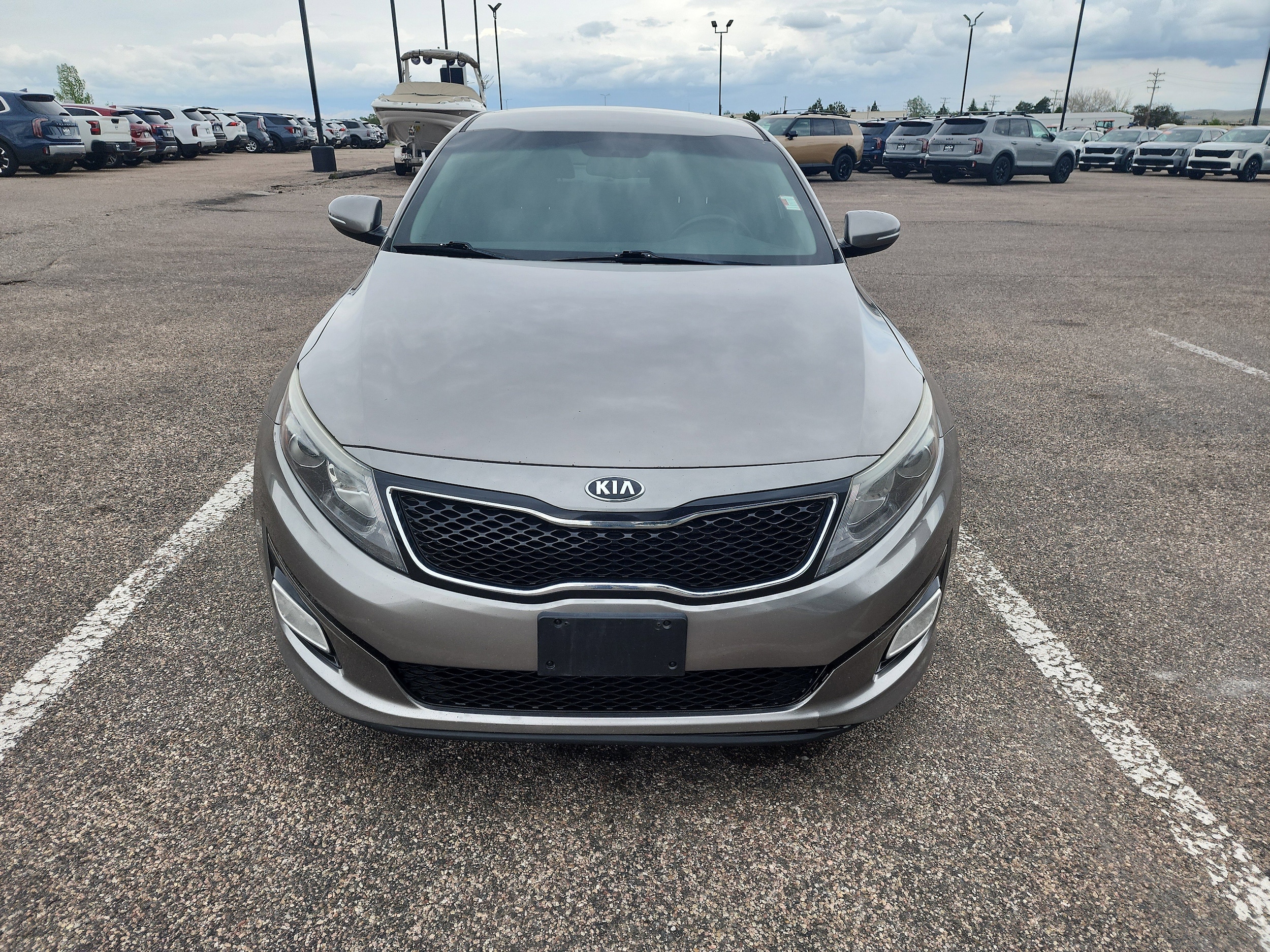 Used 2015 Kia Optima EX with VIN 5XXGN4A71FG519472 for sale in Cheyenne, WY