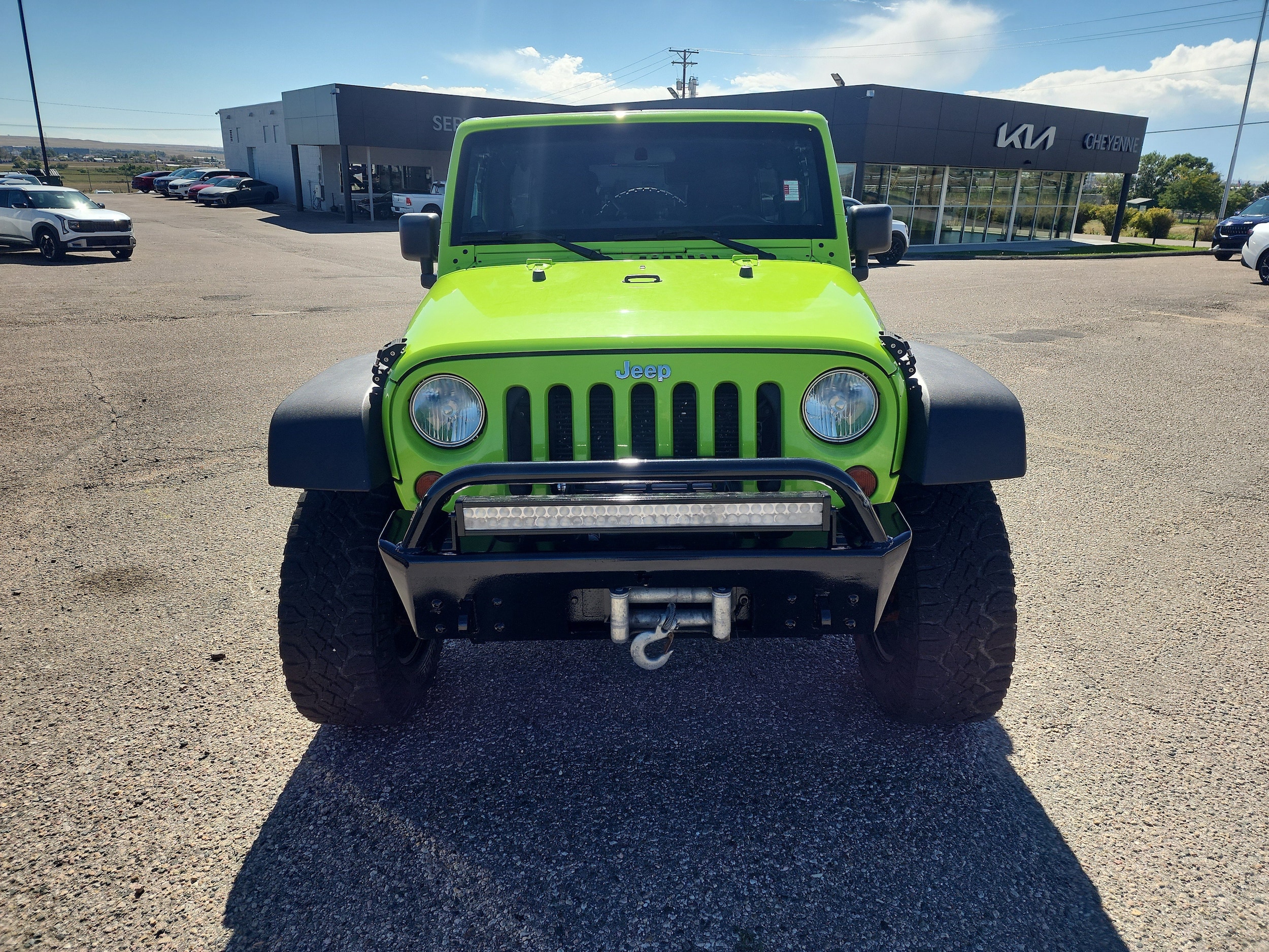 Used 2012 Jeep Wrangler Unlimited Rubicon with VIN 1C4BJWFG2CL221521 for sale in Cheyenne, WY