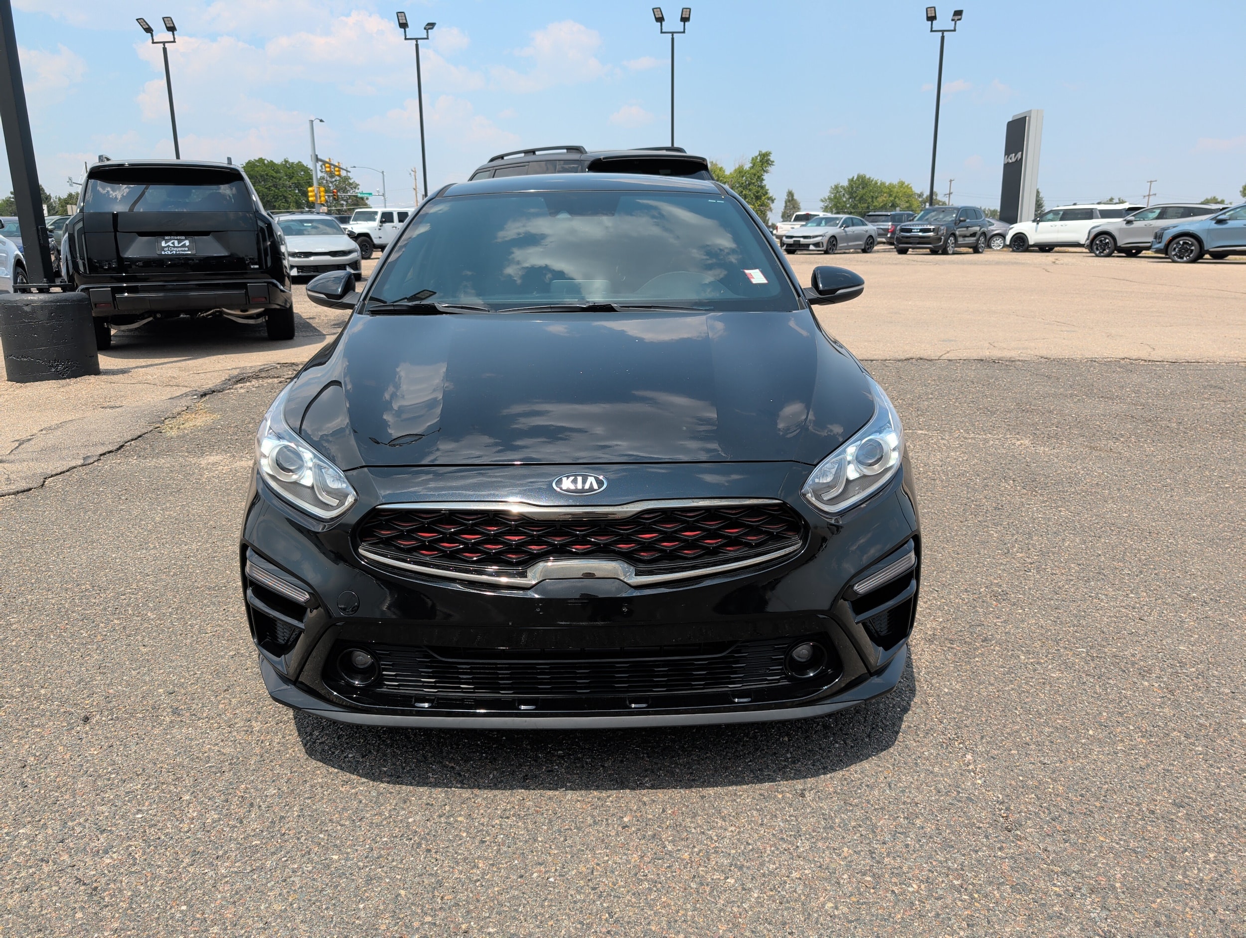 Used 2020 Kia FORTE GT-Line with VIN 3KPF34AD5LE214066 for sale in Cheyenne, WY